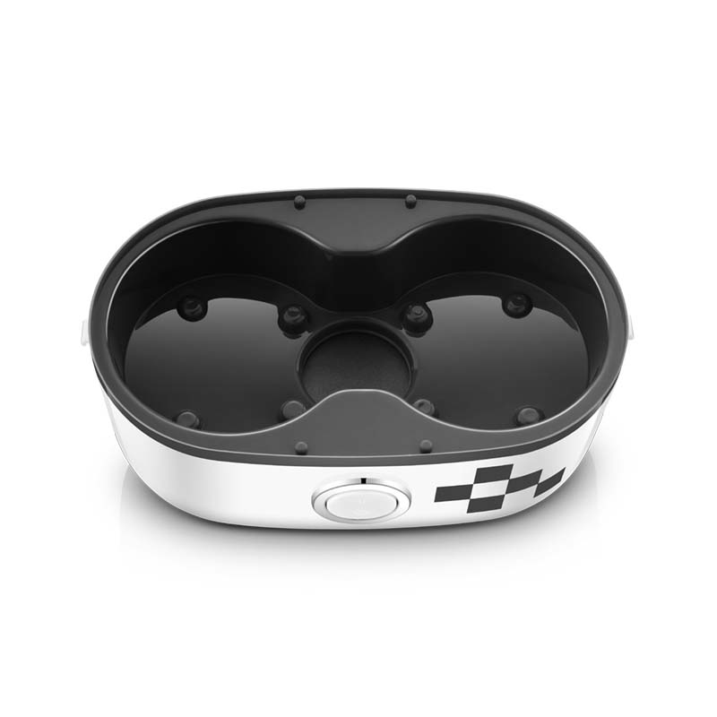 1L Ceramic container portable handle electric heated bento lunch box for cook rice and warm food